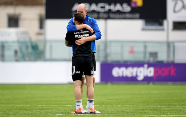 Robbie Henshaw and Devin Toner