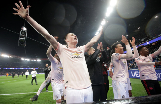 Paris Saint-Germain v Manchester United - UEFA Champions League - Round of 16 - Second Leg - Parc des Princes