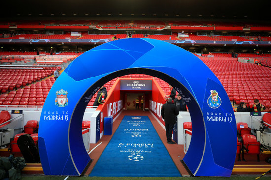 Liverpool v FC Porto - UEFA Champions League - Quarter Final - First Leg - Anfield