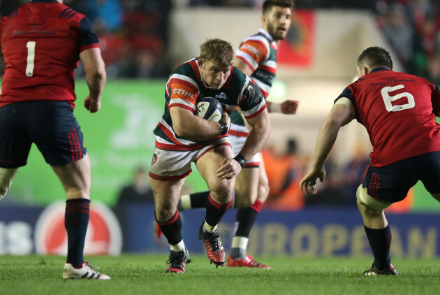 Leicester’s Tom Youngs