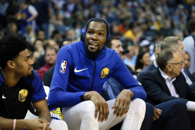 NBA: Golden State Warriors at Memphis Grizzlies