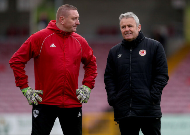 Eddie Hickey with Harry Kenny