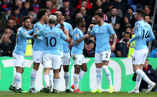 Crystal Palace v Manchester City - Premier League - Selhurst Park