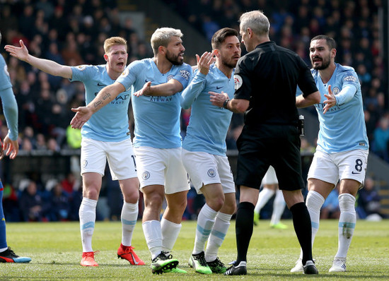 Crystal Palace v Manchester City - Premier League - Selhurst Park