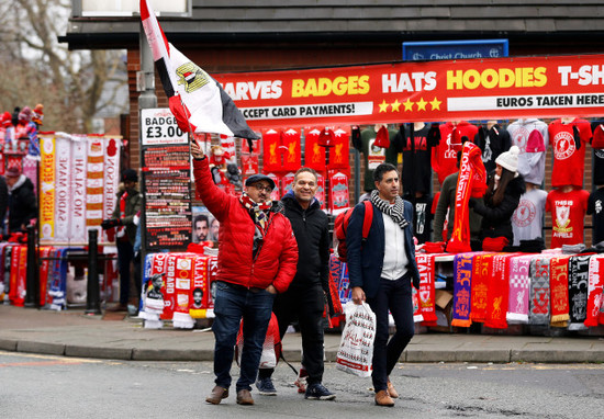 Liverpool v Crystal Palace - Premier League - Anfield Stadium