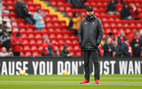 Liverpool v Crystal Palace - Premier League - Anfield Stadium