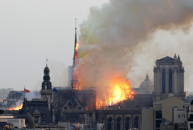 France Notre Dame Fire