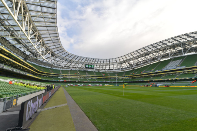 Aviva Stadium in Dublin