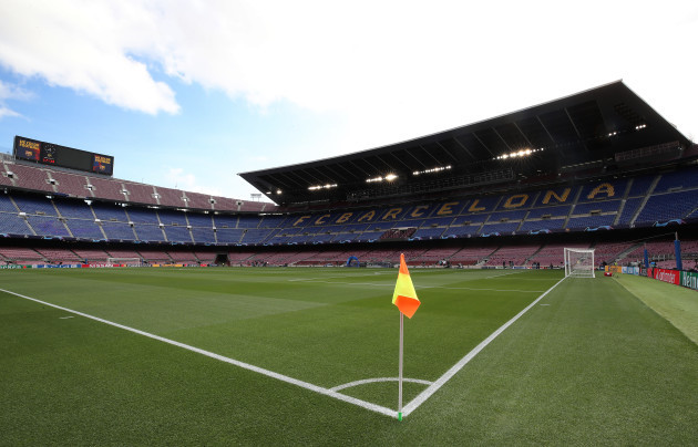 Barcelona v Manchester United - UEFA Champions League - Quarter Final - Second Leg - Camp Nou