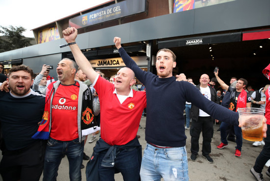 Barcelona v Manchester United - UEFA Champions League - Quarter Final - Second Leg - Camp Nou