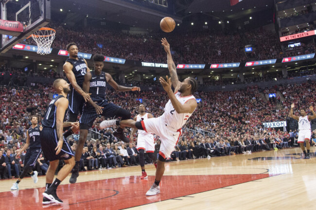 NBA: Playoffs-Orlando Magic at Toronto Raptors