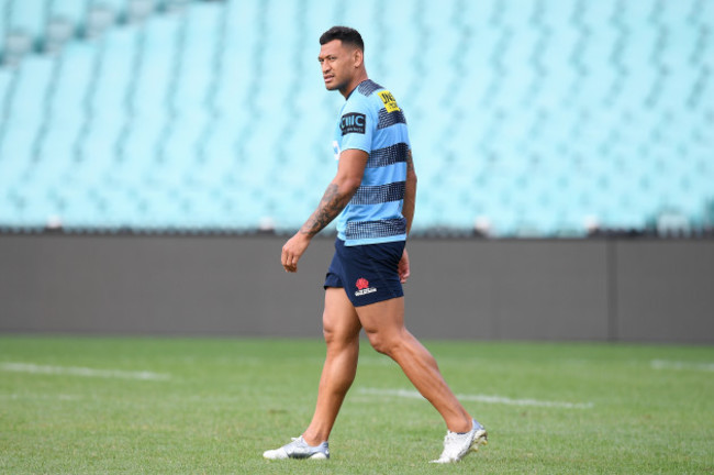 RUGBY WARATAHS TRAINING