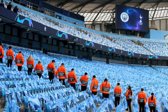 Manchester City v Tottenham Hotspur - Premier League - Etihad Stadium