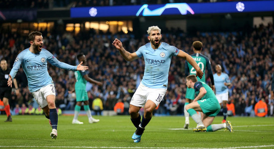 Manchester City v Tottenham Hotspur - UEFA Champions League - Quarter Final - Second Leg - Etihad Stadium