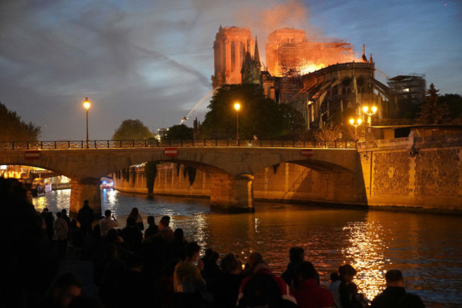 Notre Dame cathedral fire