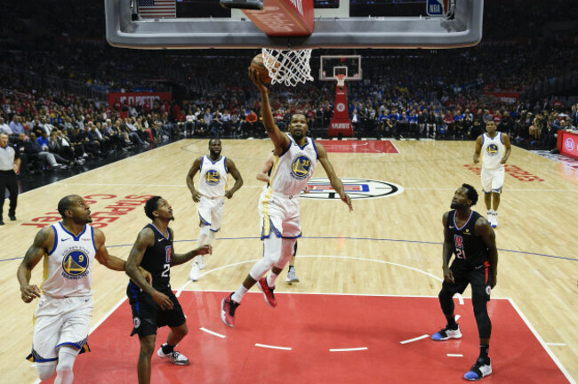 NBA: Playoffs-Golden State Warriors at Los Angeles Clippers