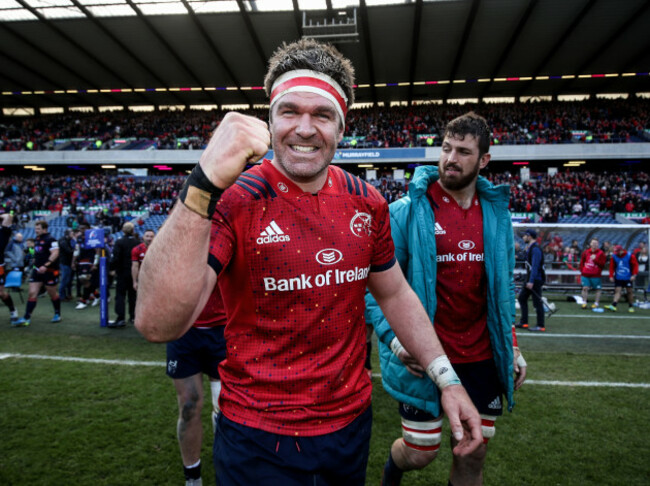 Billy Holland celebrates winning