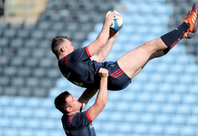 Niall Scannell and Peter O'Mahony