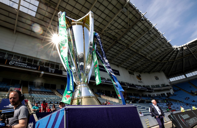 A general view of the Heineken Champions Cup