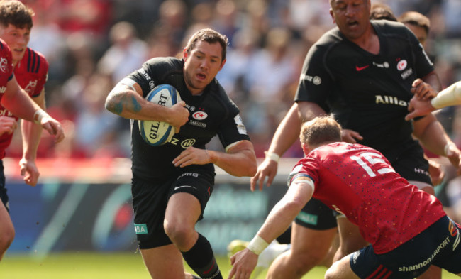 Alex Goode with Mike Haley