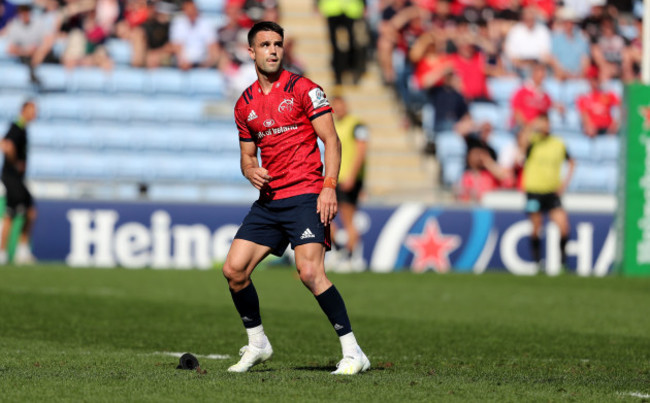 Conor Murray watches his penalty kick go over