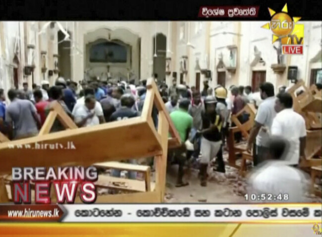 ADDITION Sri Lanka Church Blasts