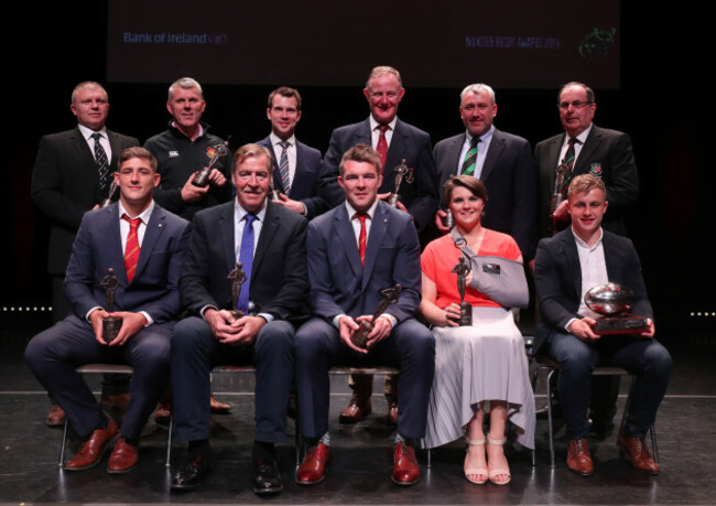 All award winner on stage after tonights event