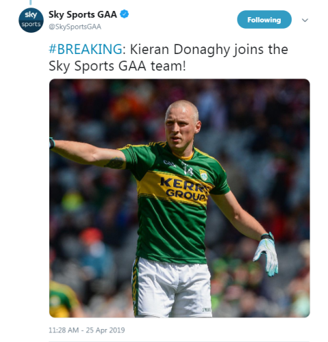 sky gaa championship coverage 2019