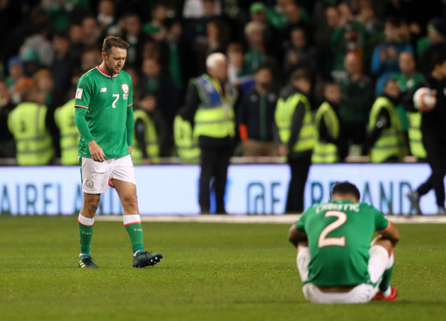 Republic of Ireland v Denmark - 2018 FIFA World Cup - Qualifying Play-off - Second Leg - Aviva Stadium