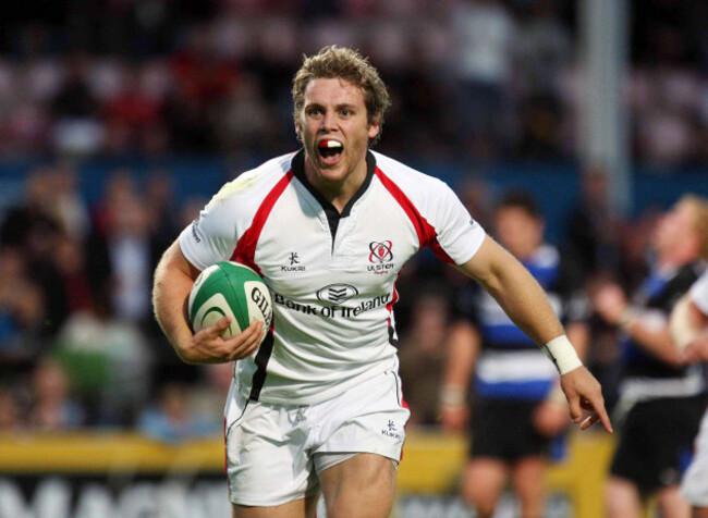 Darren Cave celebrates