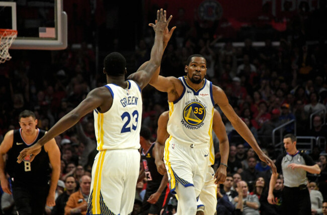 NBA: Playoffs-Golden State Warriors at Los Angeles Clippers