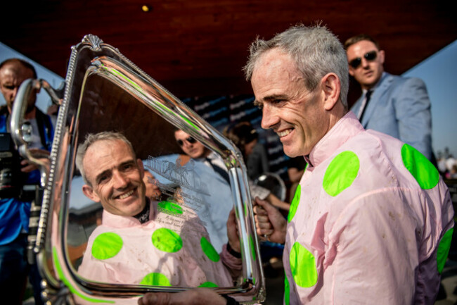 Jockey Ruby Walsh after winning The BoyleSports Irish Grand National with Burrows Saint