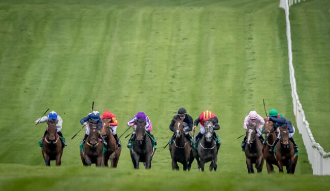 A general view of The Irish Stallion Farms EBF Salsabil Stakes