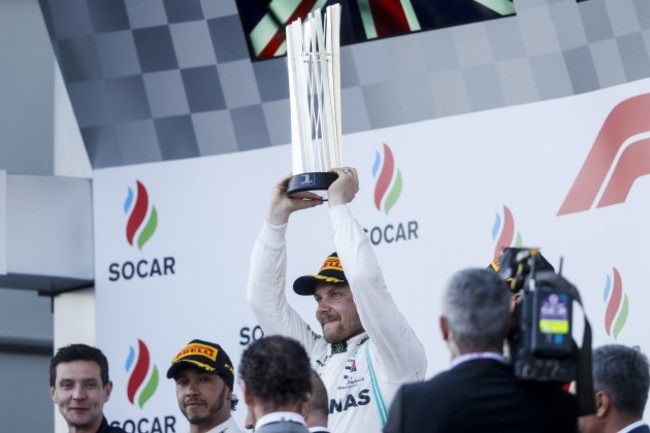 Formula 1 Azerbaijan Grand Prix - Bottas wins