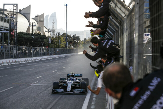 Motorsports: FIA Formula One World Championship 2019, Grand Prix of Azerbaijan
