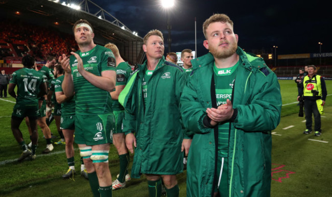 Connacht's Finlay Bealham after the match