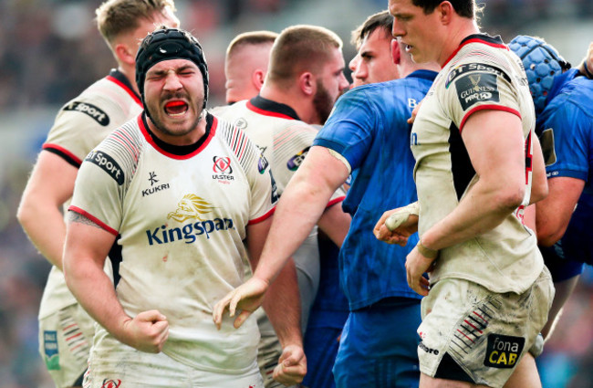 Tom O'Toole celebrates