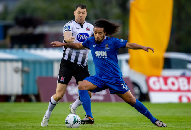 Izzy Akinade with Brian Gartland