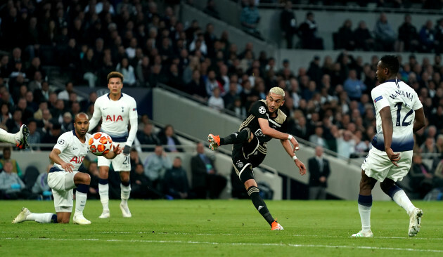 Tottenham Hotspur v Ajax - UEFA Champions League - Semi Final - First Leg - Tottenham Hotspur Stadium