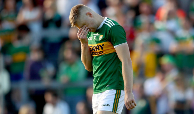 Peter Crowley dejected