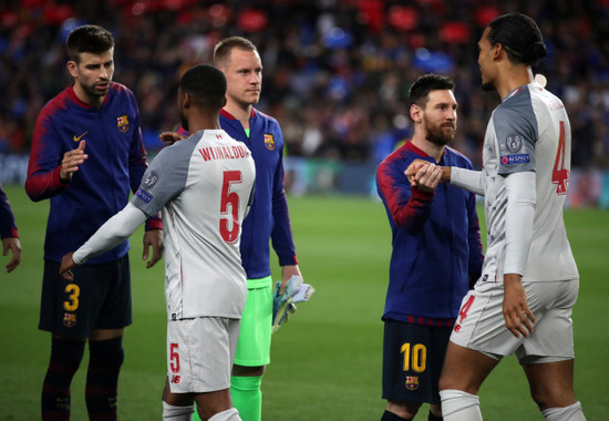 Barcelona v Liverpool - UEFA Champions League - Semi Final - First Leg - Camp Nou