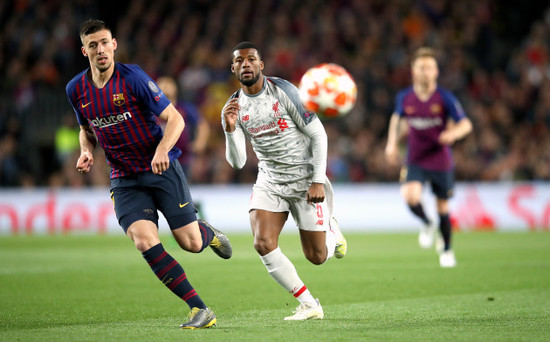 Barcelona v Liverpool - UEFA Champions League - Semi Final - First Leg - Camp Nou