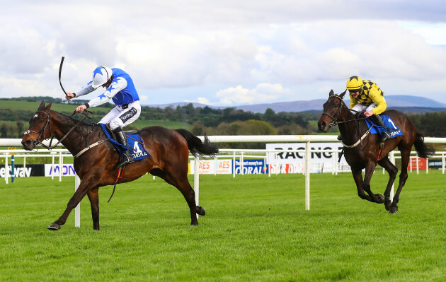 Ruby Walsh onboard Kemboy comes home to win ahead of Paul Townend onboard Al Boum Photo