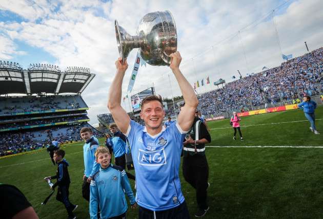 Paul Flynn celebrates with The Sam Maguire