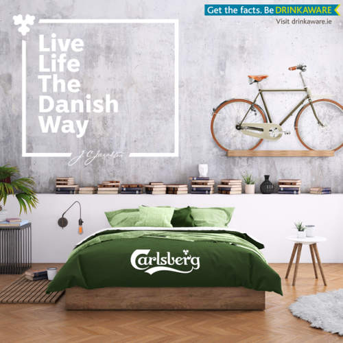 Carlsberg are giving away a year rentfree in a Danishinspired