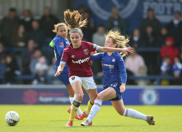 Chelsea Women v West Ham United Women - FA Women's Super League - Kingsmeadow