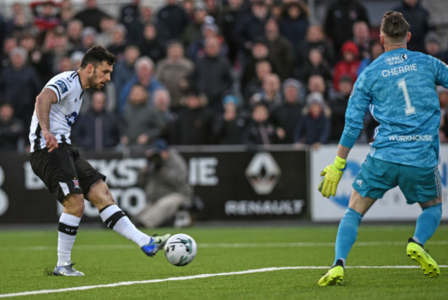 Patrick Hoban scores his side's first goal