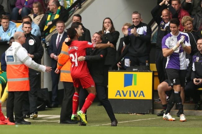 Soccer - Barclays Premier League - Norwich City v Liverpool - Carrow Road