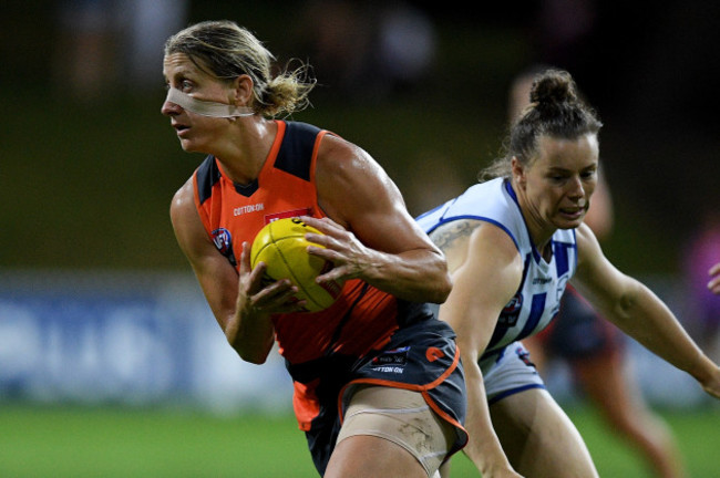 AFLW GIANTS KANGAROOS