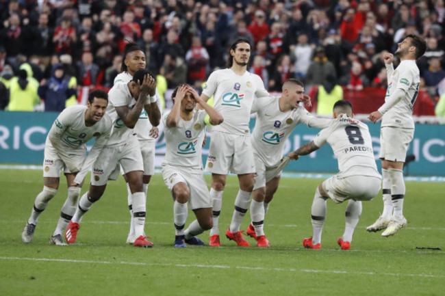 French Cup Final Rennes Vs PSG at Stade de France